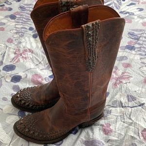 Lucchese Womens Brown boots size 9